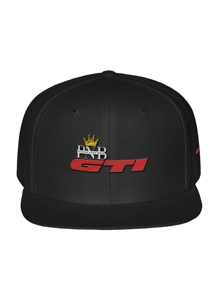 Bold Red GTI Snapback Cap product image (1)
