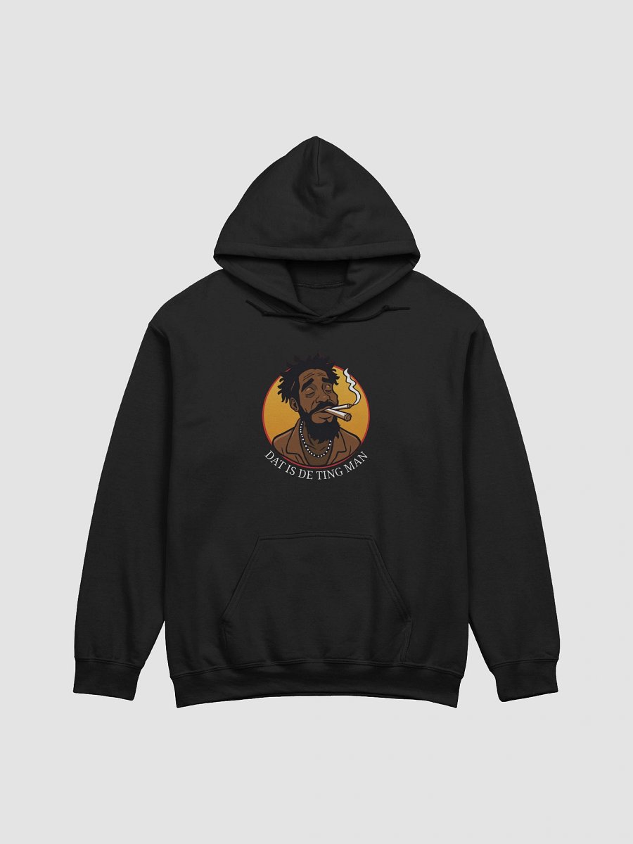 Dat is de Ting Man Smoking Weed Funny Hoodie product image (1)