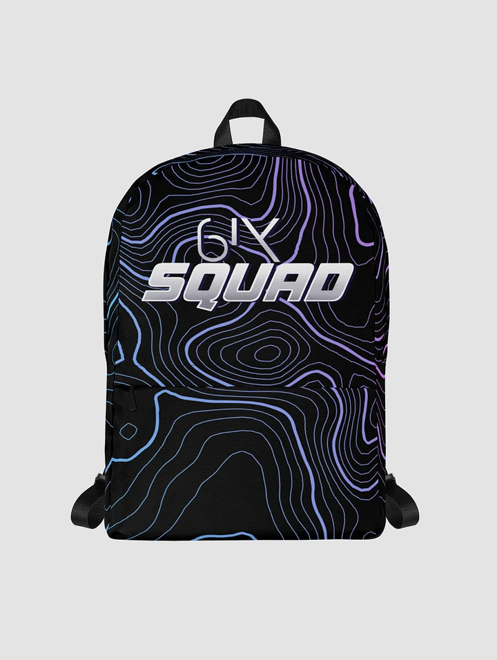 6ix Squad Backpack - Multicolor Topography product image (1)