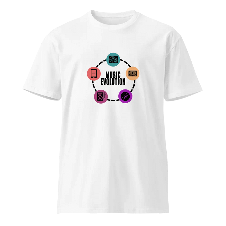 Music Evolution (white) product image (1)