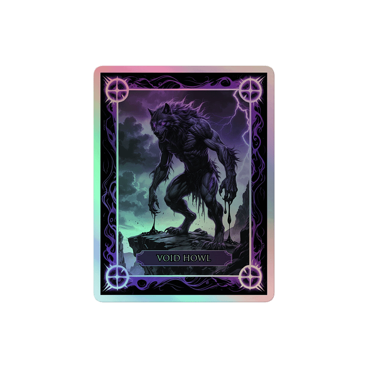 Void Howl Holographic Sticker Sheet product image (2)