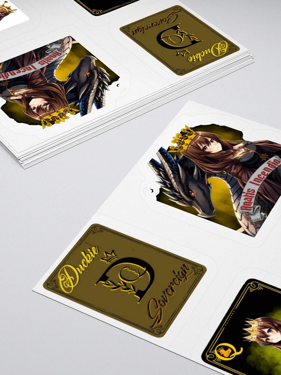 Royal Card Fantasy Kiss Cut Stickers product image (16)
