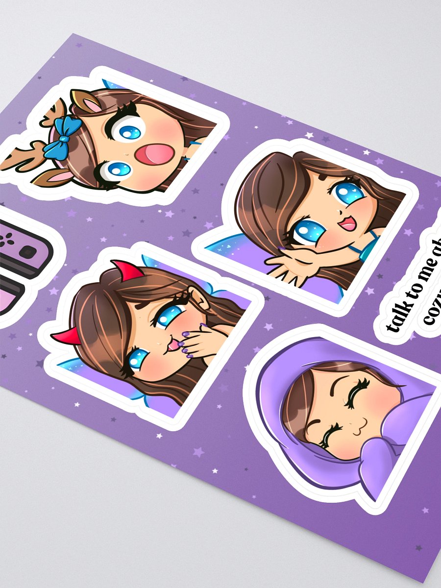 Emote sticker pack product image (2)