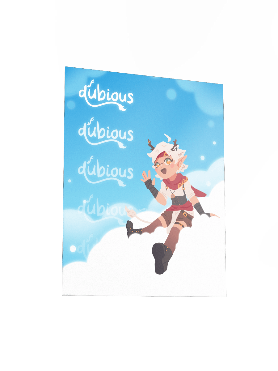 "DUBIOUS SHI" Poster product image (5)