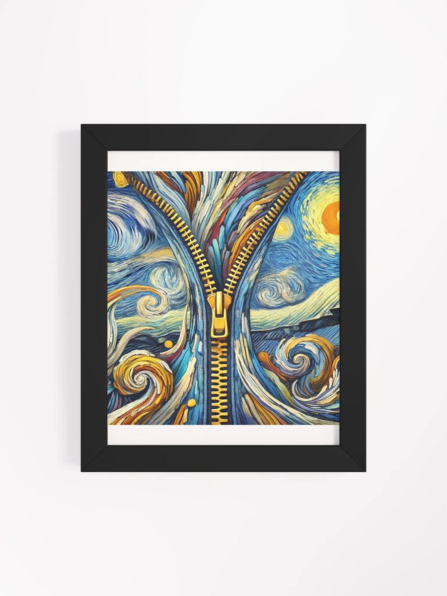 🎸 Rolling Stones Sticky Fingers – Van Gogh-Inspired Framed Print product image (41)