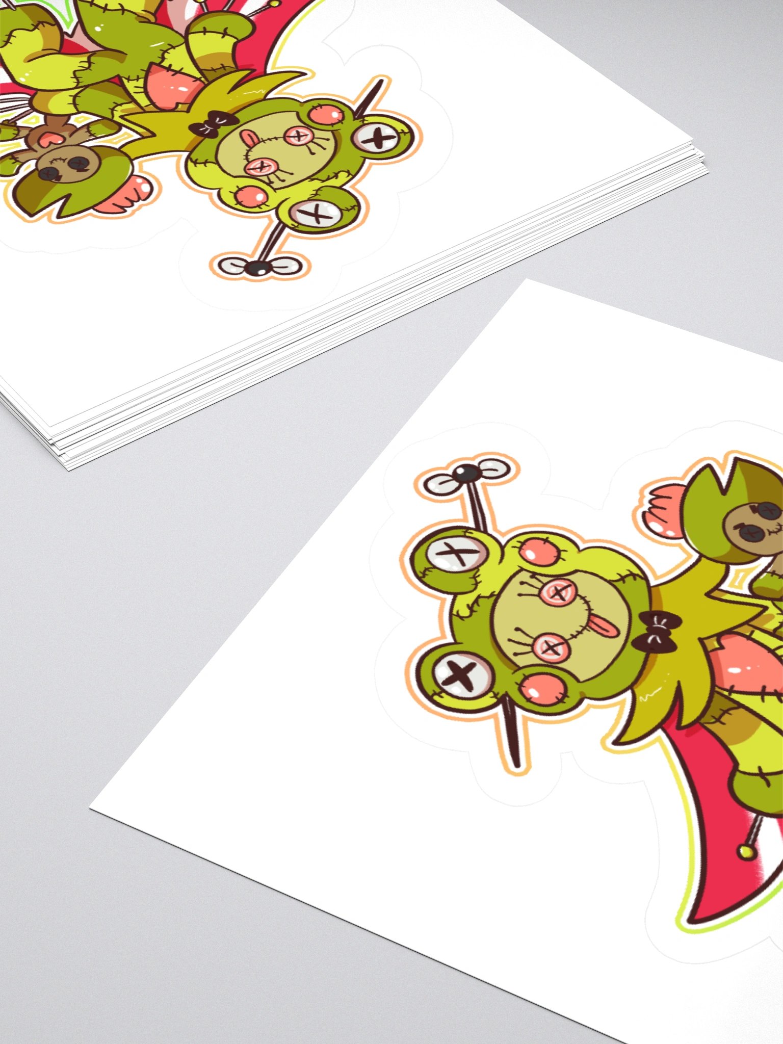 Dolly Frog Sticker product image (4)