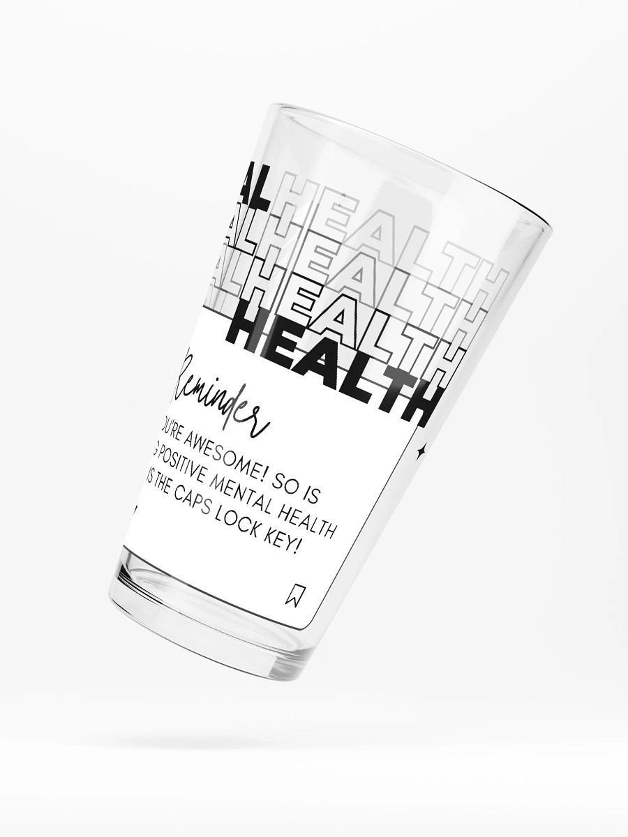 Mental Health Awareness Pint Glass product image (5)
