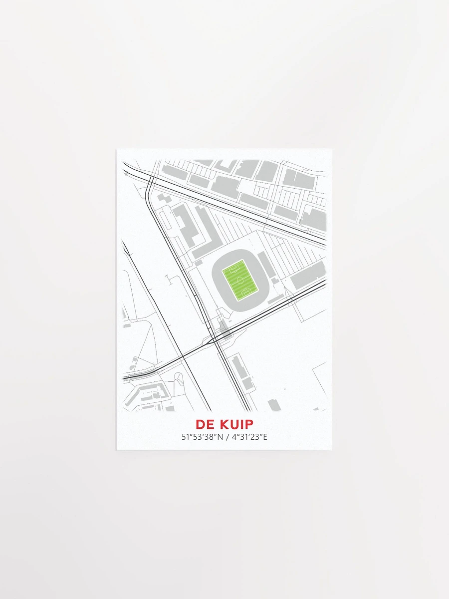 Feyenoord Stadium Map Design Poster product image (4)