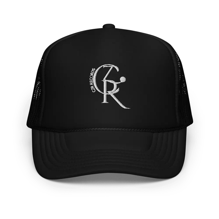 Noon A.M. Foam Trucker Hat Blanco Logo product image (1)