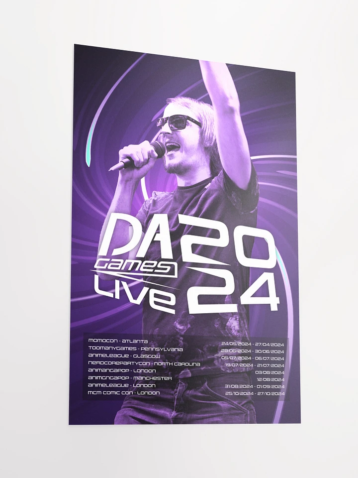 DALive 2024 Frameless Poster product image (5)