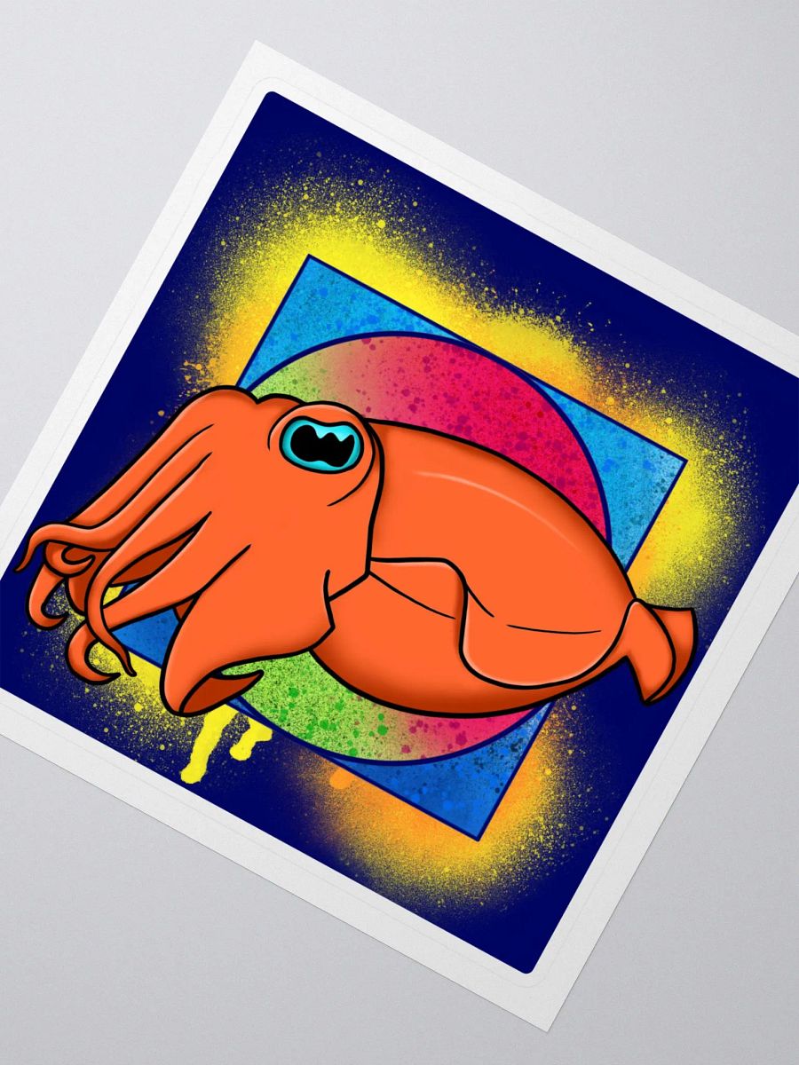 Cuttlefish Graffiti Artist - Sticker product image (2)