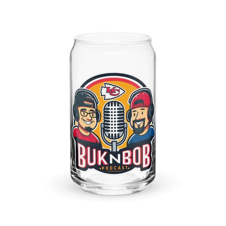 Buk N Bob Podcast Can-Shaped Glass product image (2)