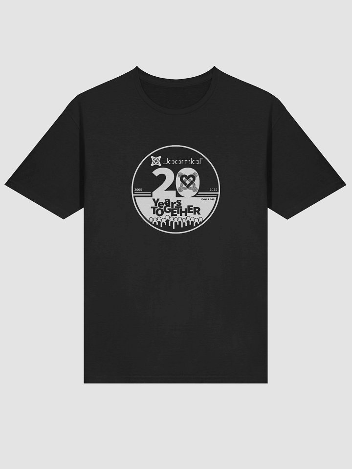 Joomla! 20th Anniversary Edition<br /> — Unisex Softstyle T-Shirt / White — product image (1)