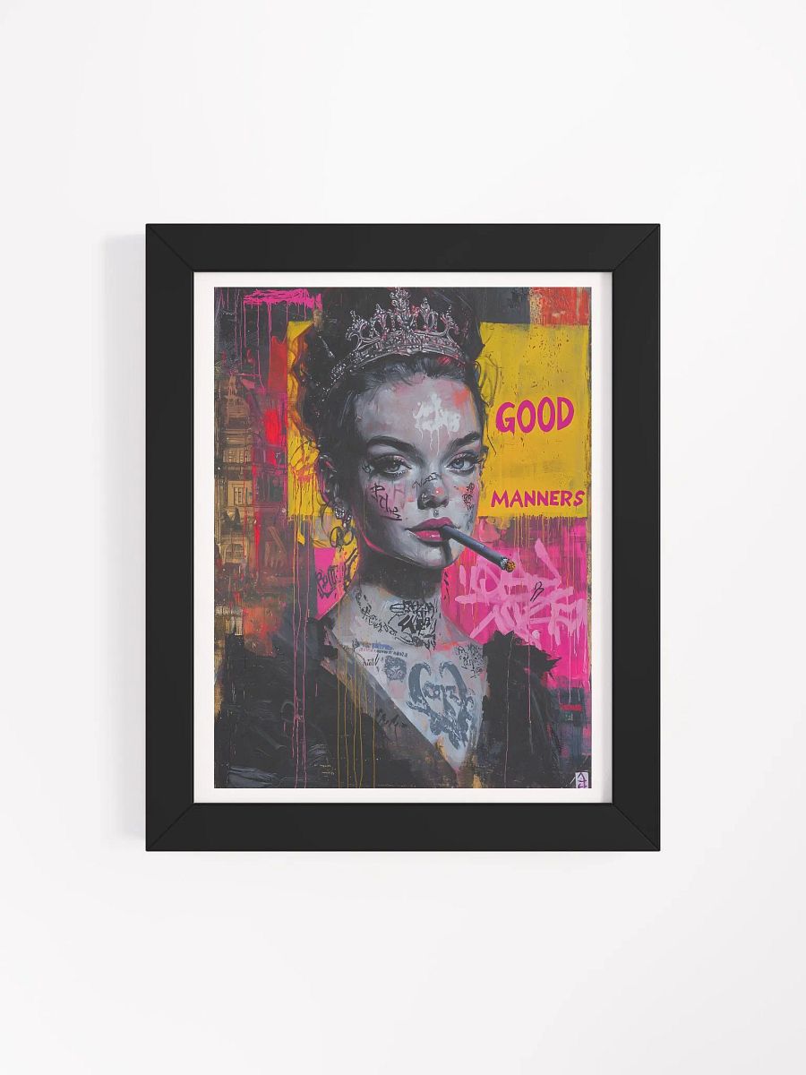 Good Manners Princess Framed Poster Art product image (4)