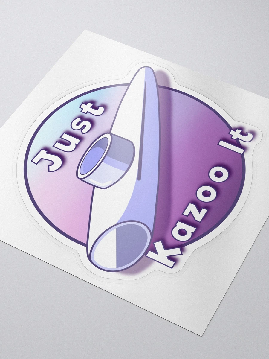 Just Kazoo It Sticker product image (3)