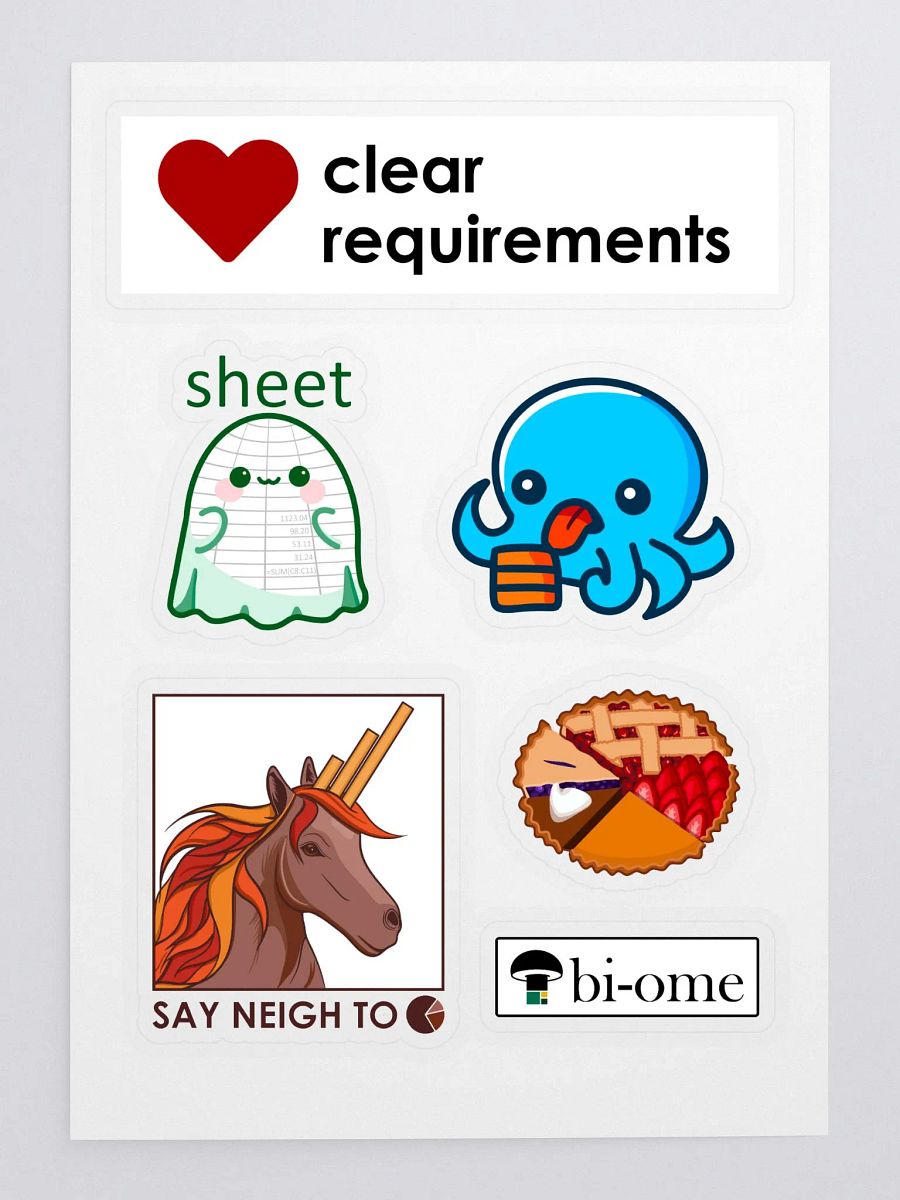 Sticker Sheet - Collection 1 product image (3)