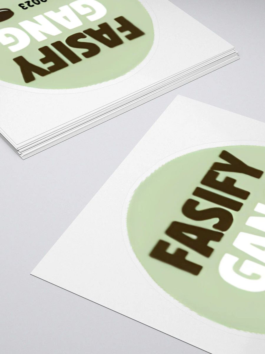 Fasify Gang Sticker product image (4)