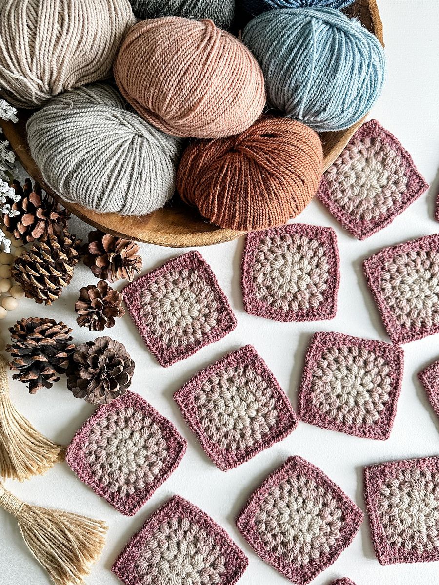 River Stone Granny Bag Crochet Pattern product image (4)