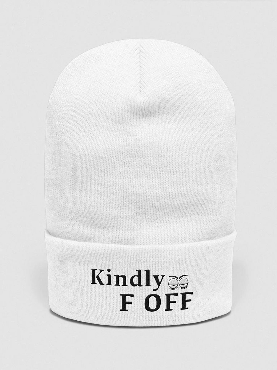 Kindly F Off Beanie product image (1)