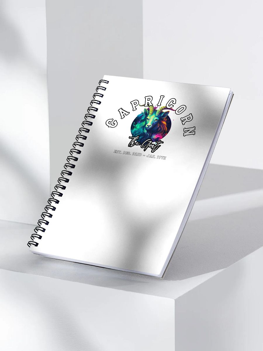 Capricorn - Zodiac Notebook product image (3)