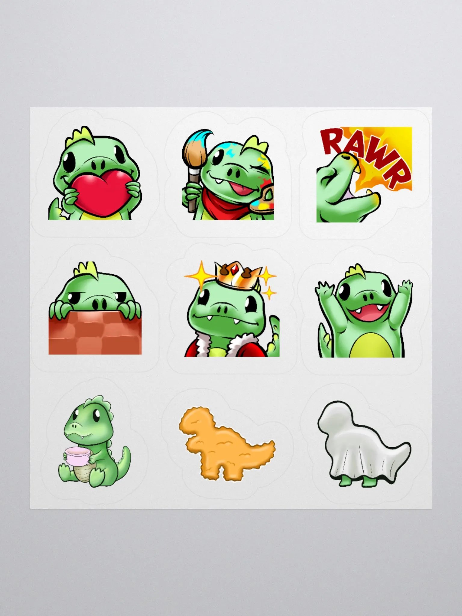 Dino-tastic Kiss-Cut Sticker Pack product image (4)