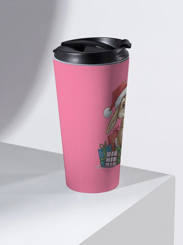 Santa Bunny Stainless Steel Travel Mug product image (2)