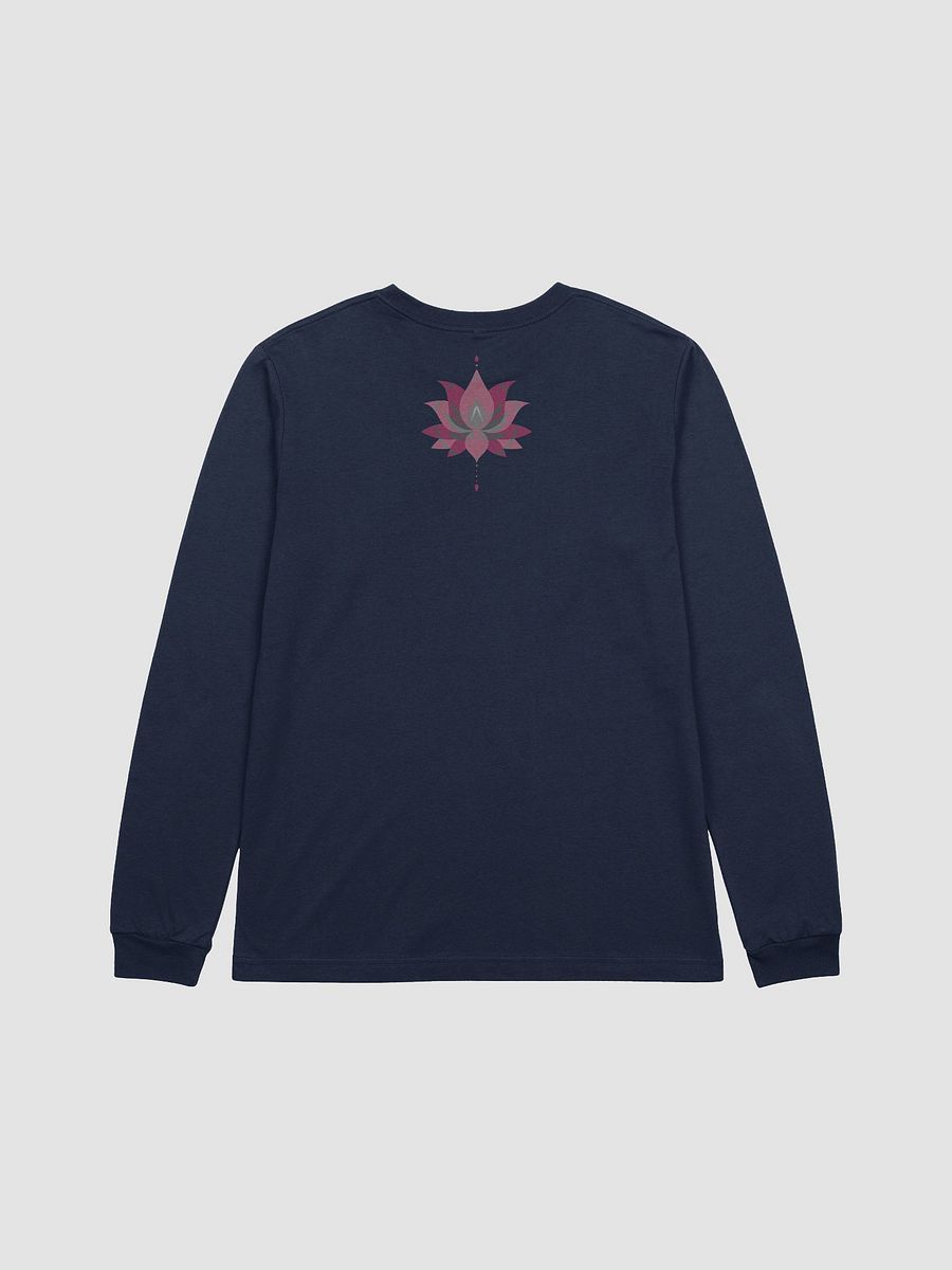 Lotus Icon Vaporwave Long Sleeve product image (2)