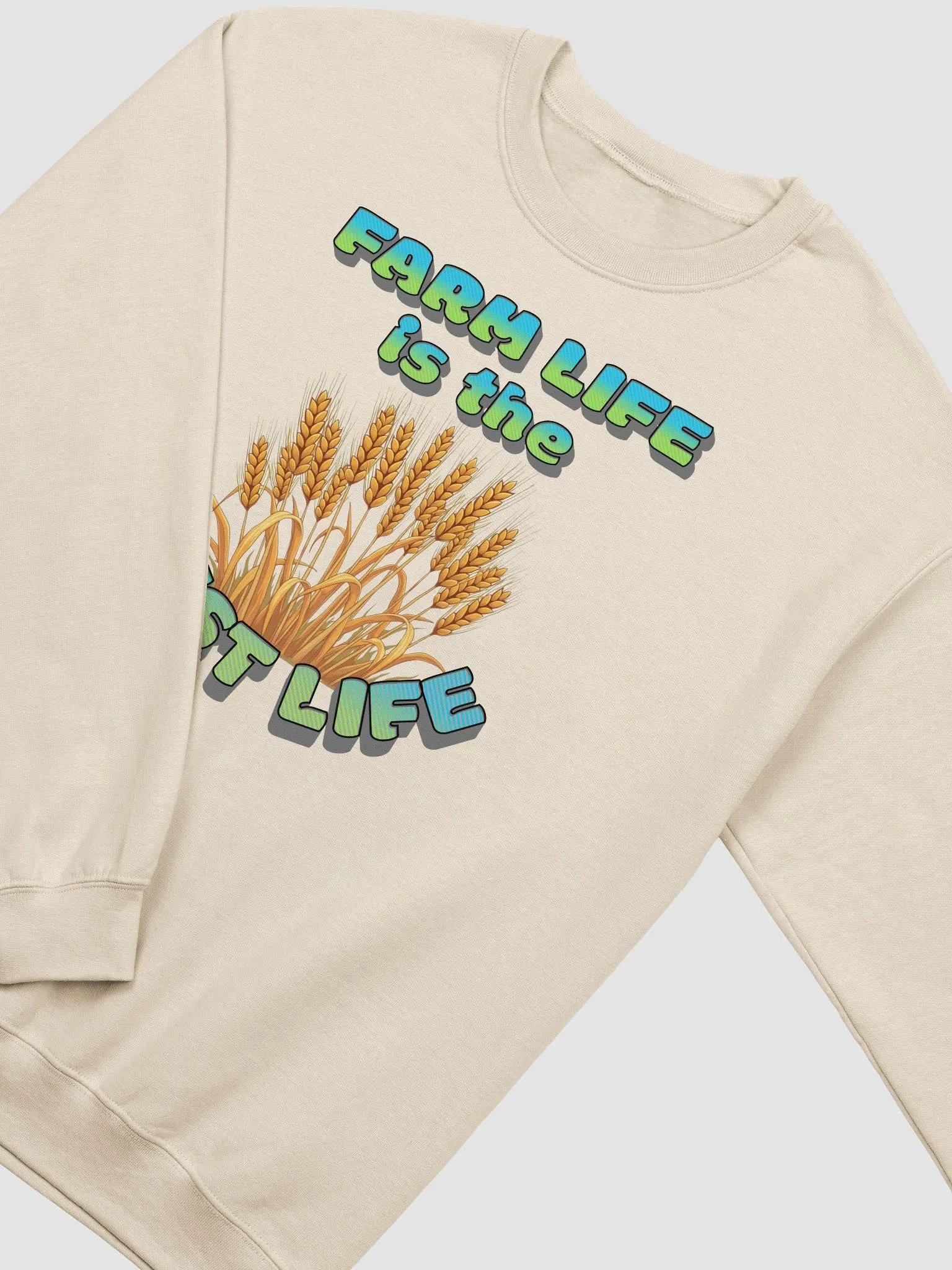 Farm Life Is The Best Life Stylized Crewneck Sweatshirt product image (2)