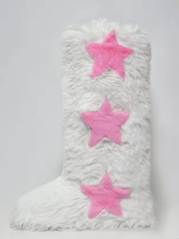 WHITE PINK ★ STARBOOTZ product image (1)