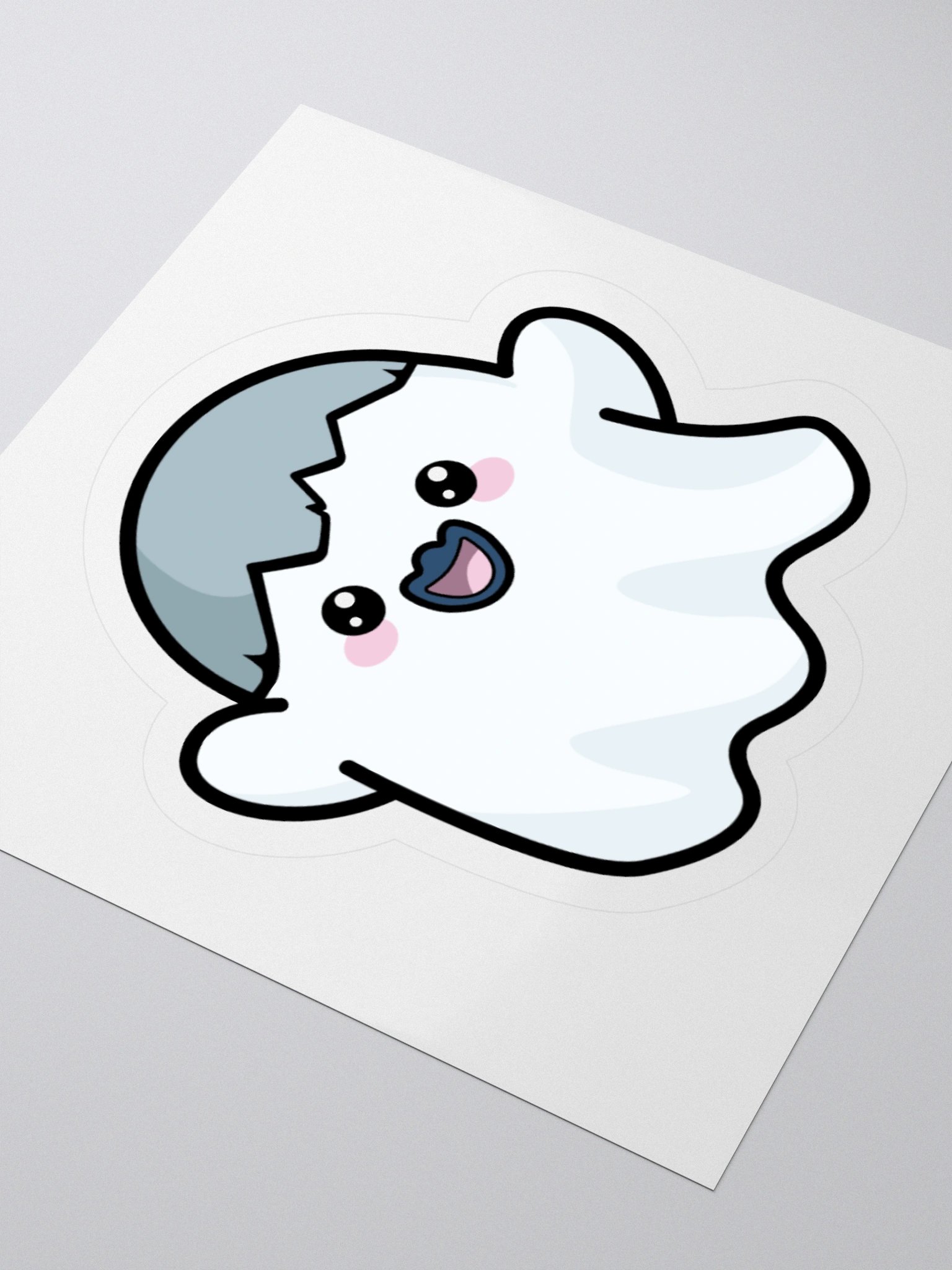 Ghost Battle Chicken Sticker product image (3)