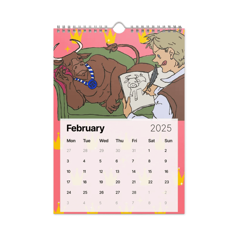 Pandor's Gloriana-themed 2025 Wall Calendar product image (8)