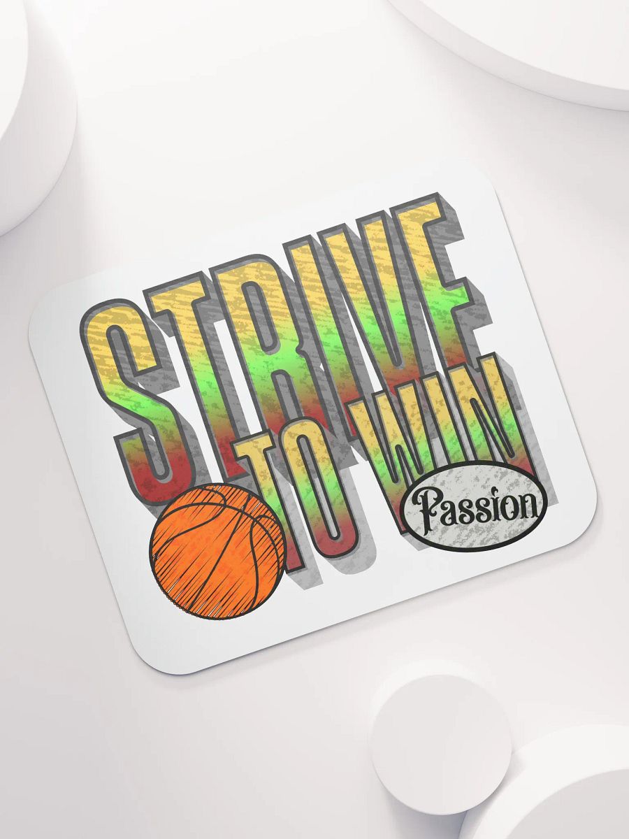 Strive To Win Basketball Passion Mouse Pad product image (5)