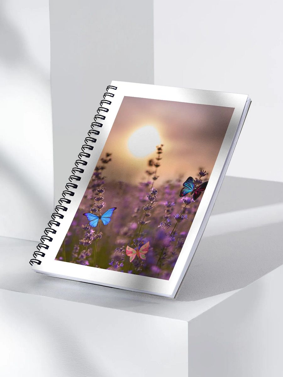 Butterfly Blooms Spiral Notebook product image (3)