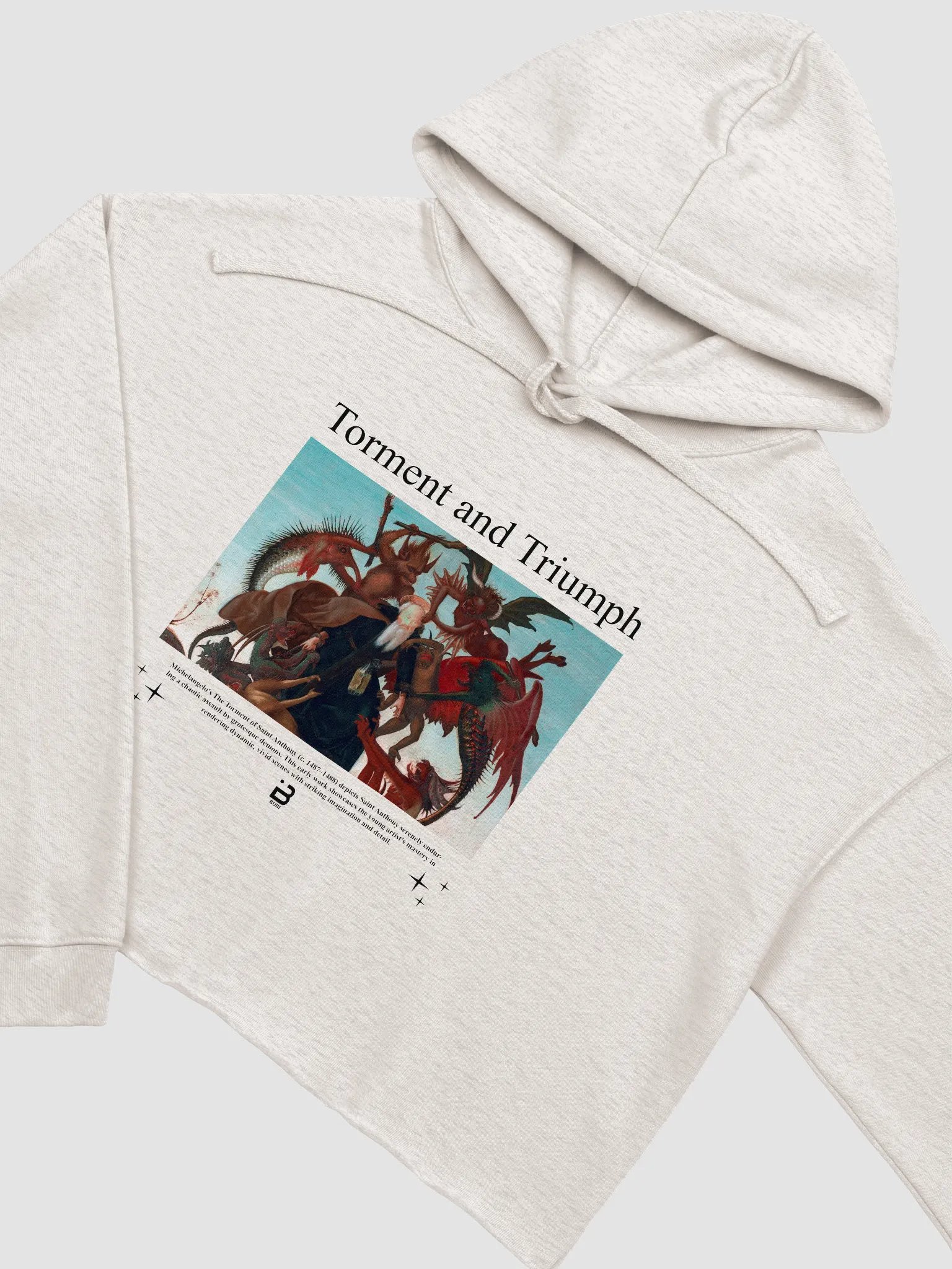 Torment and Triumph - BUIII Remix Fleece Crop Hoodie product image (9)