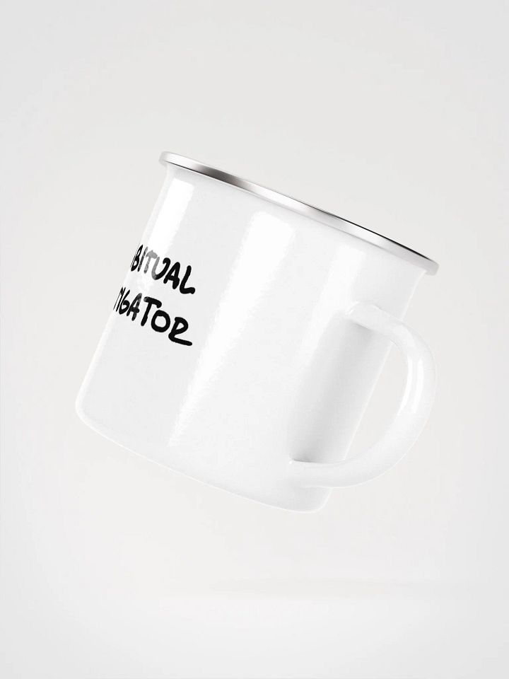 Habitual Instigator Enamel Mug product image (2)
