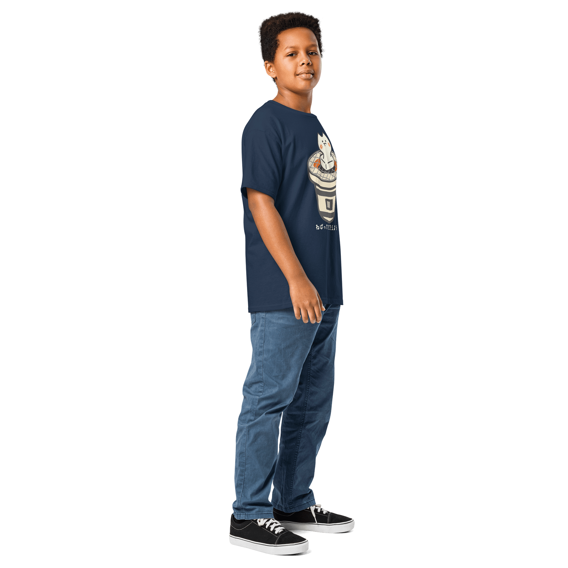 Mochi Cat - Unisex Youth Heavyweight T-shirt product image (25)