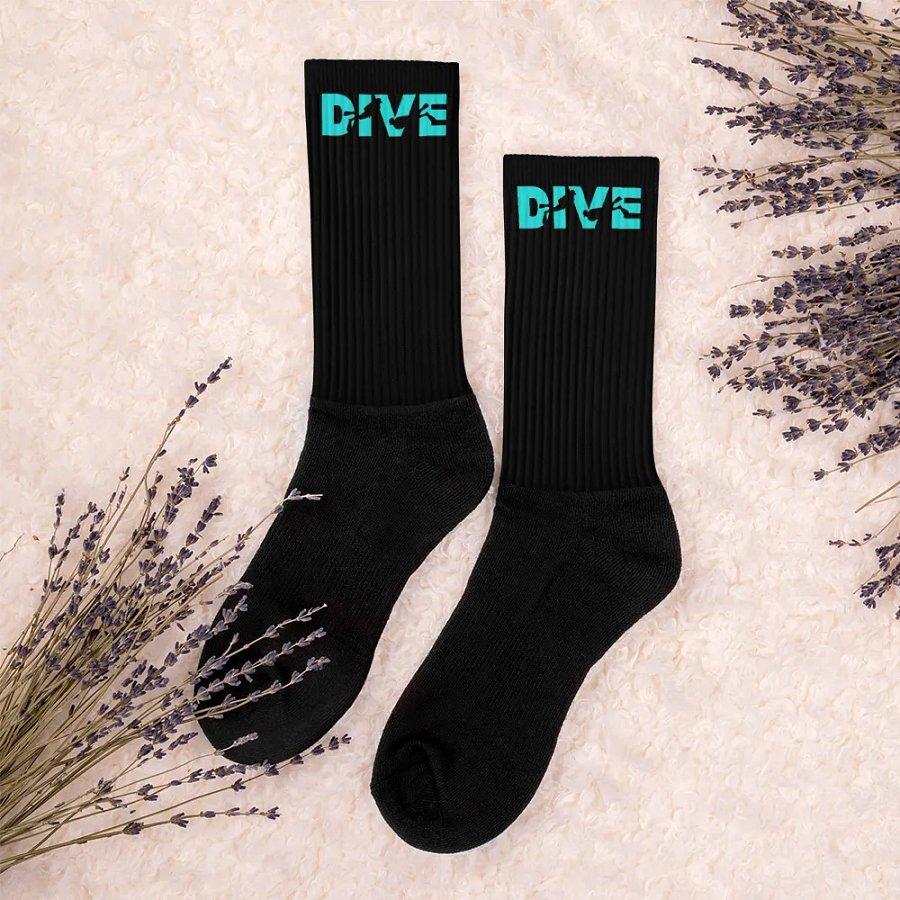 DIVE - Black Socks product image (5)