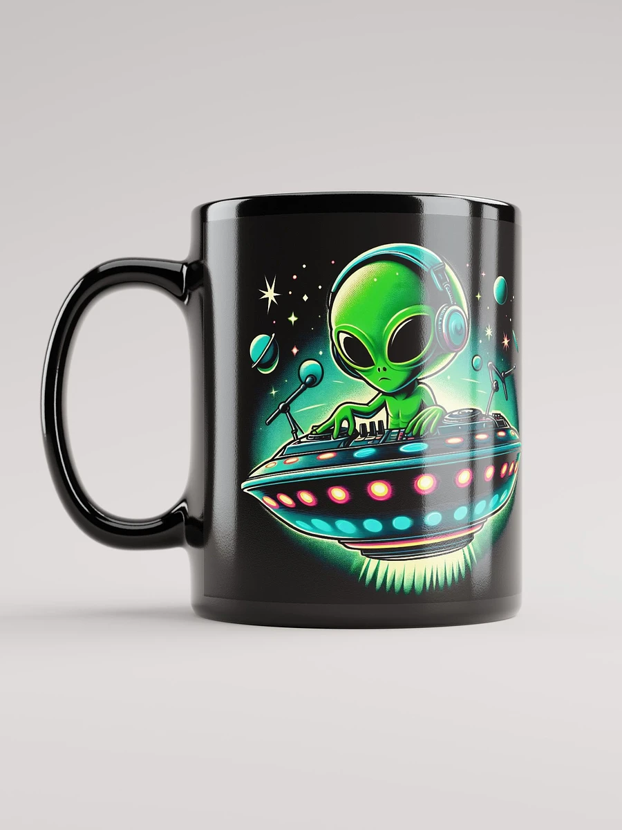 Alien DJ Glossy Mug - Black product image (3)