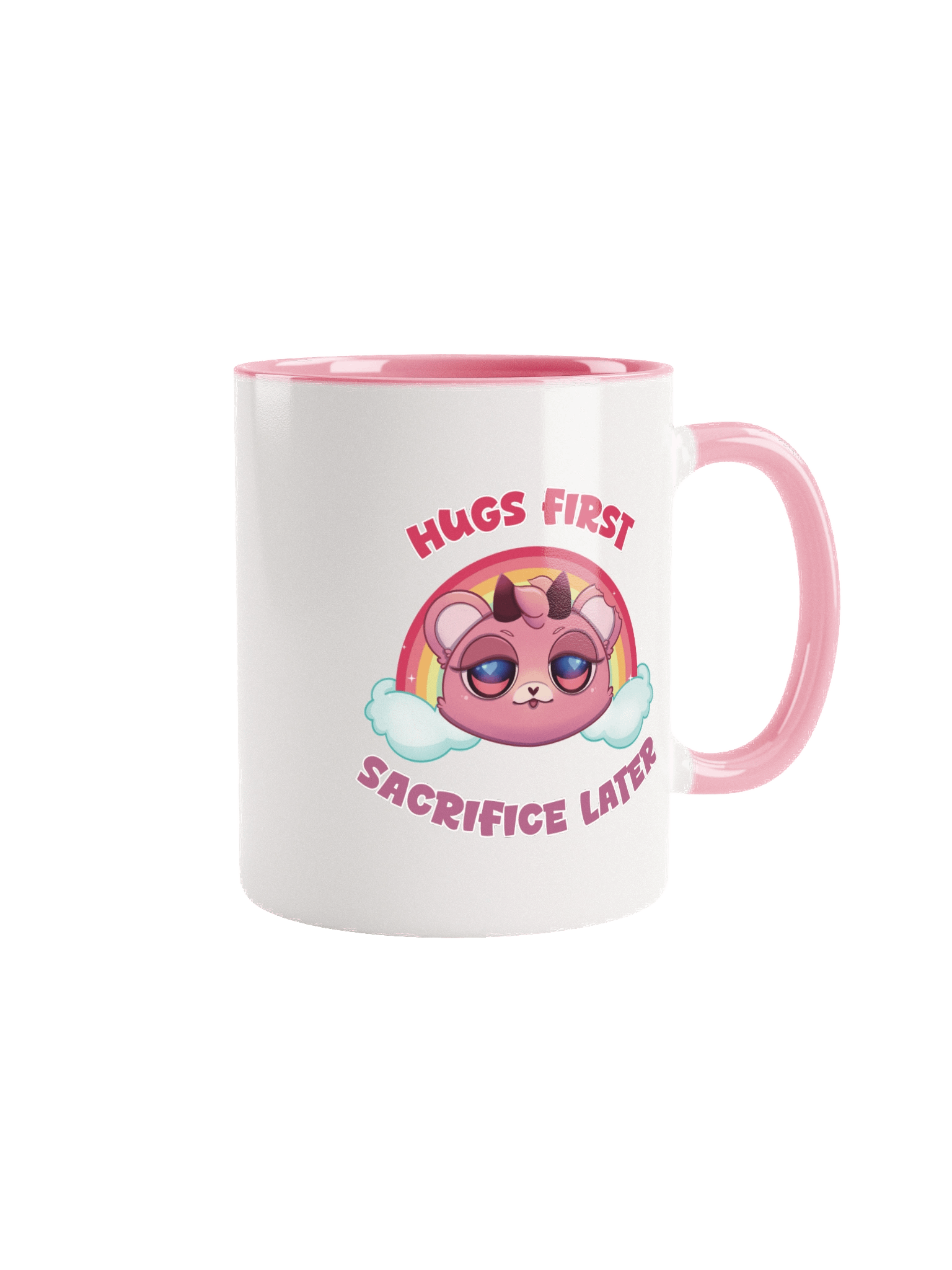 Hugs First, Sacrifice Later Ceramic Mug product image (1)