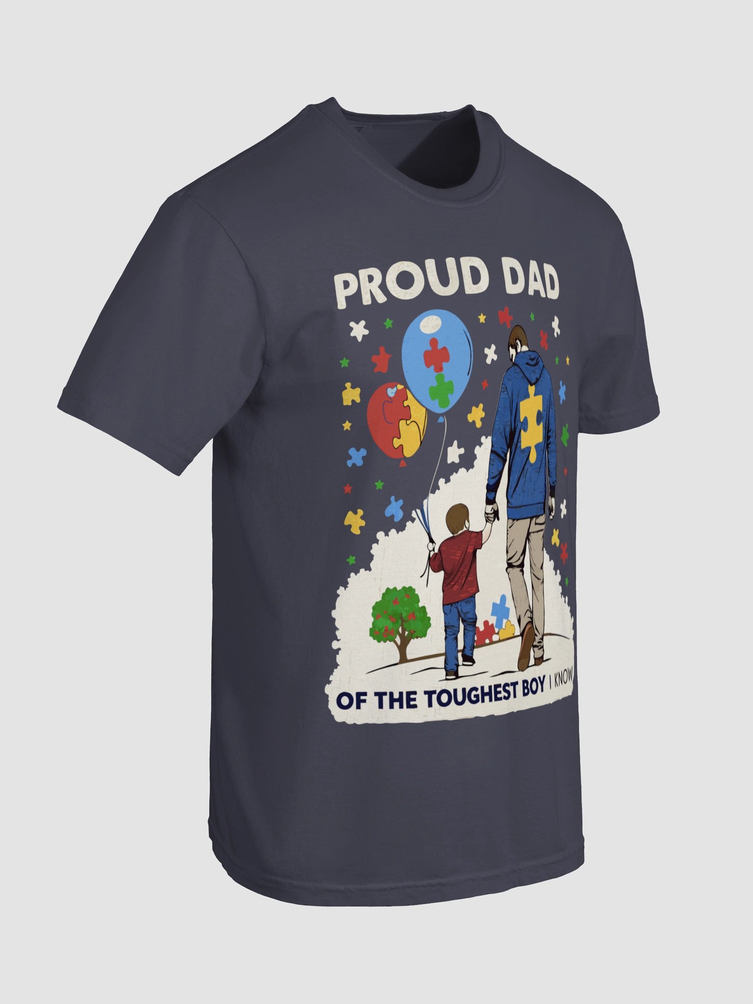 AUTISM DAD T-Shirt product image (36)