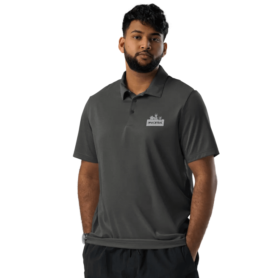 Catolic Cartoons Print Polo Shirt product image (7)