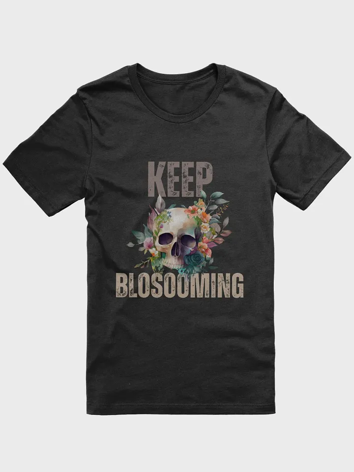 Blossoming Skull Unisex T-Shirt product image (1)