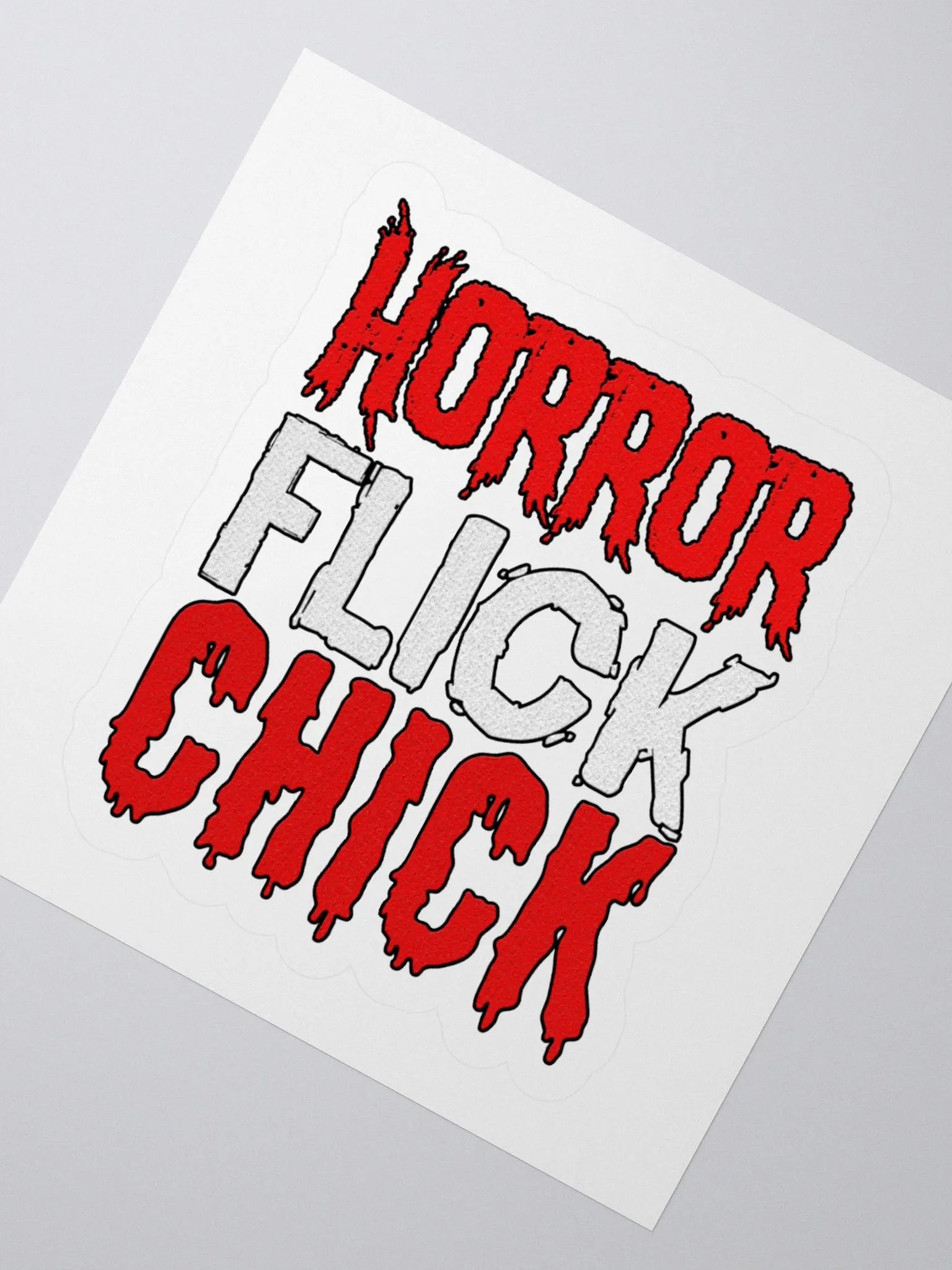 Horror Flick Chick Sticker product image (2)