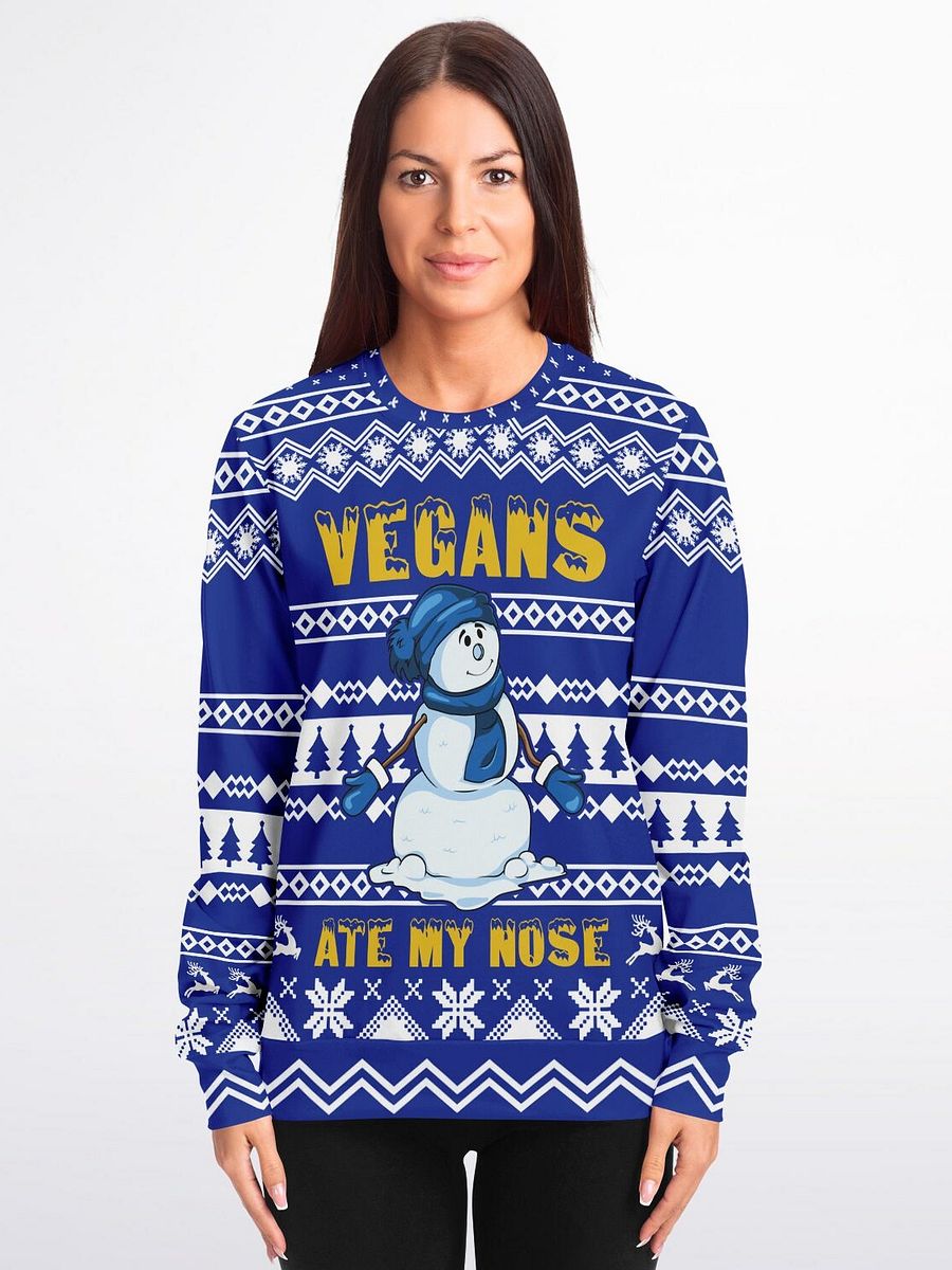 Funny Vegan Christmas Sweatshirt - 
