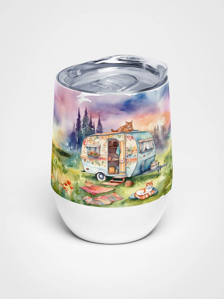 Twilight Woodland Wine Tumbler product image (1)