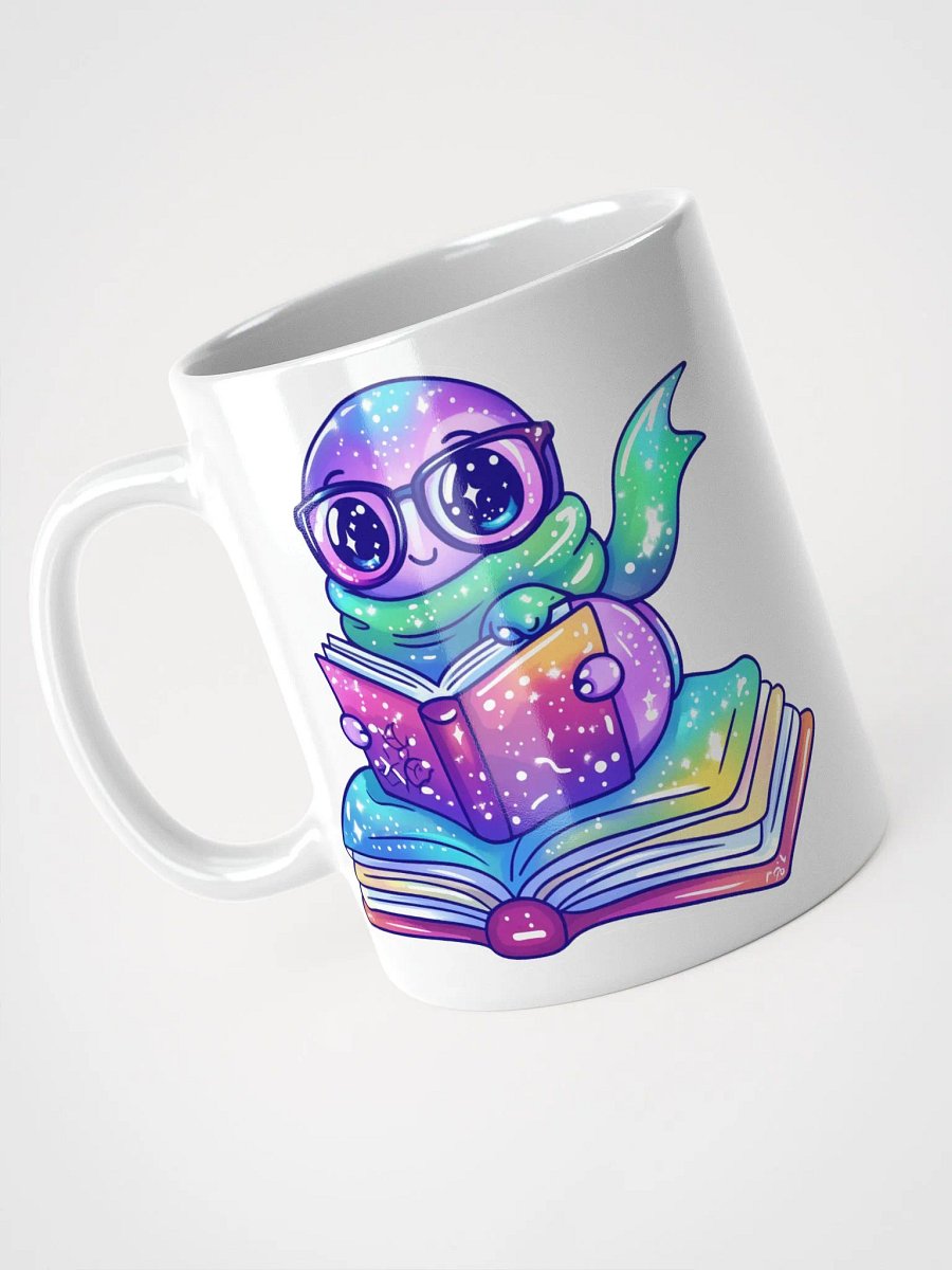 Bookworm Bliss White Mug product image (3)
