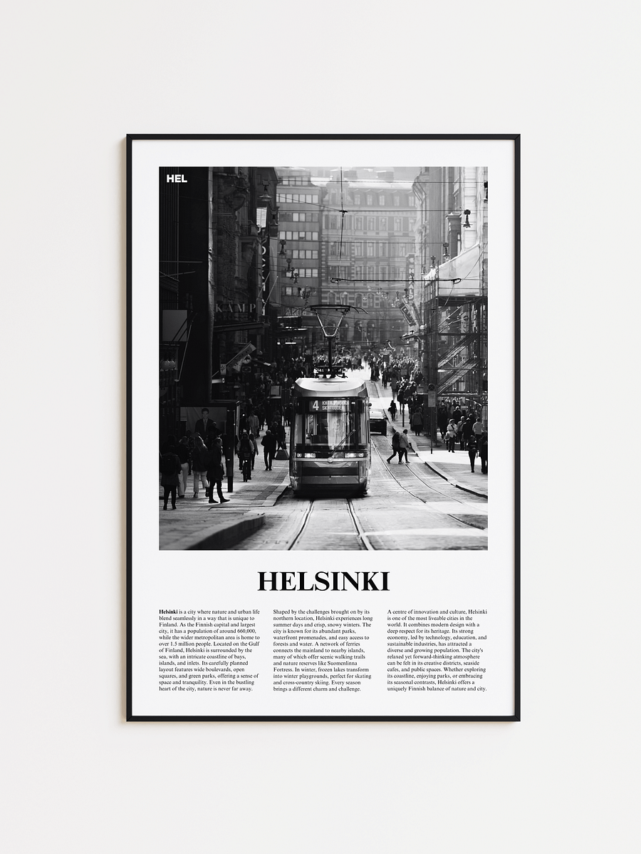 Helsinki 03 Newspaper Poster product image (1)