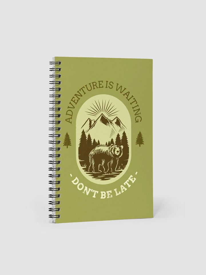 Adventure is Waiting Spiral Notebook product image (1)