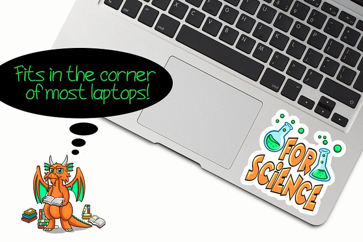 For Science Sticker product image (2)