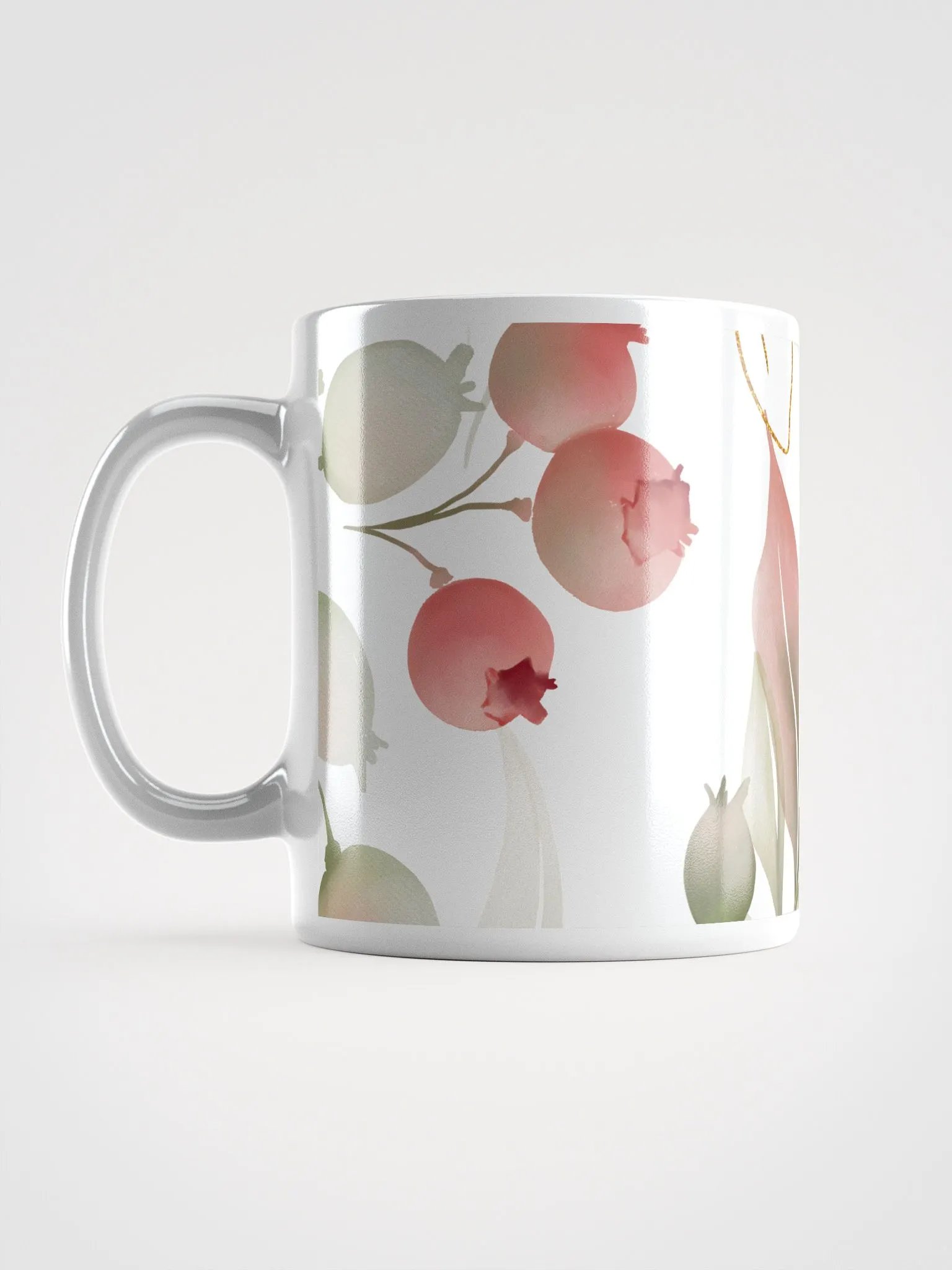 Elegant Holly Berry Bliss Mug product image (18)